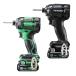 HiKOKI(�n�C�R�[�L) WH12DCA(2LS) (2LSB) �[�d���C���p�N�g�h���C�o�[ 10.8V�y�o�b�e���[/�[�d��Z�b�g�z�A�O���b�V�u�O���[��/�X�g�����O�u���b�N
