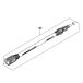  Makita (makita) детали MHW180D для LX00000049 удлинение труба 350mm Assy b map номер 30
