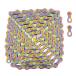YBN 10 Speed Chain 120 Link w/Power Lock for Shimano Sram Campagnolo, Rainbow, YB2344