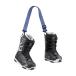 Ski Boot Carrier Strap with 360 Rotatable Degree Buckle