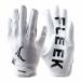 FLEEK EXTRA-FIT GLOVES 2.0 прохладный белый американский футбол эволюция рукоятка высота Fit чувство 
