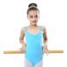 ( little sing) Little Thing ребенок / Junior для балет Leotard хлопок художественная гимнастика простой длина ног зажим есть 