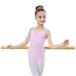 ( little sing) Little Thing ребенок / Junior для балет Leotard хлопок художественная гимнастика простой длина ног зажим есть 
