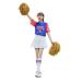 (SweetPOP) чирлидинг костюм american стиль баскетбол Cheer девушка костюмированная игра (s