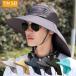  складной шляпа женский навес UV cut шнурок имеется УФ фильтр широкополая складной велосипед .. нет весна лето ... затемнение шляпы для сафари 