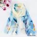  шелк шарф весна весна лето весна предмет весна для модный длинный шарф шелк прямоугольный мягкий Mini большой размер шелк шифон мода мужской женский UV UV cut цветок 