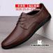 обувь для вождения бизнес обувь deck shoes мужской натуральная кожа casual Loafer мокасины плоская обувь удобный . скользить легкий широкий предотвращение скольжения 