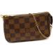  Louis Vuitton ручная сумочка Damier Mini небольшая сумочка * аксессуары sowa-ru аксессуары сумка N58009