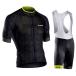 велосипедное джерси верх и низ в комплекте короткий рукав мужской велосипед одежда 3D накладка имеется . пот скорость .