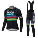  длинный рукав велосипедное джерси верх и низ в комплекте мужской весна осень для велоодежда студент велосипедное джерси велоспорт одежда спорт одежда высота ... пот вентиляция 