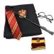  Harry Potter Complete костюмированная игра 5 позиций комплект ( low b+ галстук + магия трость + muffler + очки ) Kids костюм мужчина 140cm-150cm