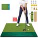  Golf коврик большой 120×150cm Golf тренировка коврик следы ... Golf тренировочный инструмент повторение тренировка брезент следы . проверка swing тренировка закрытый наружный для высота ..EVA предотвращение скольжения коврик . высота 