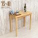  outlet melamin косметика доска Mini обеденный стол 75cm×40cm натуральный пляж цвет из дерева mac75s-360nbh сборка товар 1s-1k-146 hs