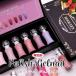 ポリッシュタイプ カラージェル Briqueen プレゼント 箱入り 6本セット ソークオフジェル UV/LED対応