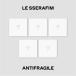 [10/17 Korea sale ][ reservation ]LE SSERAFIMruse rough .m2ND MINI ALBUM[ANTIFRAGILE]COMPACT Ver. 2 compilation Mini album ruse rough .m Korea music free shipping 