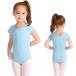 kape geo CAPEZIO балет Leotard ребенок Short рукав короткий рукав юбка нет CC400C