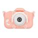 BLUEWIDE Kids камера простейший фотоаппарат 4000 десять тысяч пикселей 1080P видеозапись цифровой zoom 4 раз игрушка развивающая игрушка ребенок мужчина девочка подарок цифровая камера розовый 