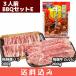 BBQ yakiniku комплект E 3 порции ~4 порции ( говядина из Hida кальби 200g /.. свинья роза 300g / корова гормон 250g 1 пакет ) включая доставку * Hokkaido 1000 иен, Okinawa 1200 иен отдельный необходимо рефрижератор 