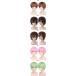 �y28cm�V���[�g�z�J���[ �E�B�b�O ���� �����O�@�R�X�v���E�B�b�O �X�[�p�[�����O �ϔM �t���E�B�b�O �O���A�����W���� �J�c�� �ϑ� ���� �n���E�B���@�A�j�� �֘A�摜5