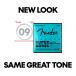 Fender электрогитара струна 250LR Super 250's Nickel-Plated Steel Strings 09-46