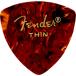 Fender �t�F���_�[ Classic Celluloid Picks, 346 Shape Shell Thin - 12 Pack �M�^�[�s�b�N 12���Z�b�g �g���C�A���O��