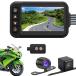 SEMHALF for motorcycle drive recorder rom and rear (before and after) camera 3 -inch monitor whole waterproof 1080P SONY made sensor HDR