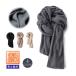  muffler men's lady's knitted man and woman use autumn winter heat insulation protection against cold cold . measures feather woven stripe simple fashion stylish 