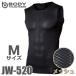 o... gloves mesh shirt JW-520 black M size no sleeve crew neck dry mesh First re year innerwear under wear black 