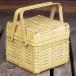  белый бамбук Mini корзина 