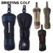  Briefing Golf крышка головки цилиндров Fairway Wood мужской женский Fairway Wood покрытие одноцветный Logo редкость бренд BRIEFING GOLF BRG253G18