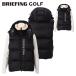  Briefing Golf жилет мужской жилет капот полный Zip с хлопком обратная сторона боа теплоизоляция Golf одежда бренд одноцветный Logo BRIEFING GOLF BRG243MB9