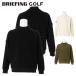  Briefing Golf футболка мужской с высоким воротником стрейч теплоизоляция ворсистый осень-зима Golf одежда бренд одноцветный Logo BRIEFING GOLF BRG253MC8