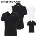  Briefing Golf рубашка-поло мужской рубашка с коротким рукавом UV cut . вода скорость . Golf одежда бренд одноцветный простой Logo BRIEFING GOLF BBG261M01