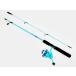 zebkoZebco Splash Junior Splash Jr вращающийся катушка 4.0ft удилище комплект голубой стакан удилище автобус рыбалка 
