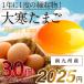 大寒たまご 30個(縁起物) 宮崎県産2018年販売 風水でも金運UPと言われる縁起物のタマゴ