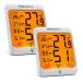 ThermoPro�T�[���v�� �����x�v �������x�v�f�W�^�� �L�����v���x�v �ō��Œቷ���x�l�\�� LCD�o�b�N���C�g�@�\�t��2�p�b�NTP53