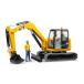  голубой da-CAT Mini экскаватор ( фигурка имеется ) BR02466