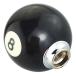 Abfer коробка передач руль полимер чёрный 8 бильярд форма машина менять скорость для механизм палочка рычаг фильтр ручка автоматика ручной машина универсальный машина сопутствующие товары интерьер ( чёрный )