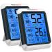 ThermoPro�T�[���v�� ���x�v�f�W�^�� �����x�v���� LCD���ʉ��x�v �ō��Œቷ���x�\�� �^�b�`�X�N���[���ƃo�b�N���C�g�@�\���� �u���|����