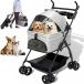 [ супер-легкий 4.5KG* маленький размер собака ] домашнее животное Cart легкий compact домашнее животное коляска разъемная модель * в одном корпусе . складной много голова. маленький размер собака &amp; кошка средний собака один шт для возможный kyali
