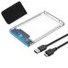 YFFSFDC USB3.0 2.5 дюймовый HDD/SSD кейс USB3.0 подключение SATA III установленный снаружи жесткий диск 5Gbps высокая скорость te-