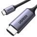UGREEN USB Type C HDMI изменение кабель 1M 4K@60Hz USB C HDMI изменение одиночный person направление сообщение DP Alt режим . содержит 
