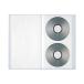  Muji Ryohin поли Pro pi Len CD*DVD держатель *2 уровень 20 шт. входит (40 карман ) 47800104