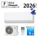 �G�A�R�� 6���p ��g�[ Panasonic �ȃG�l ���[���G�A�R�� �P��100V 2026�N eolia ���K ���� F�V���[�Y CS-226DFL-W �ϋv�� �ҏ�50���Ή� �����N���[�� �J�r�}��