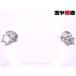  diamond 0.10ctx2 серьги-гвоздики pt900 платина 