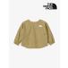 Baby Field Smock #CK [NPB22501] THE NORTH FACE North Face для малышей рубашка tops передний и задний (до и после) 2WAY вырез лодочкой V шея 
