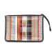 PRADA Prada клатч Holliday&amp;Brown VA0302 шелк кожа JACQUARD MADRAS ARANCIO 11938