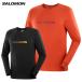 SALOMON Salomon лыжи одежда мужской <2024> SAL LOGO PERF LS TEE M