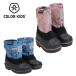 Color Kids цвет Kids снегоступы боты Kids Junior <2026>Boots w. wool &amp; WP AOP / ботинки W шерсть &amp; WP AOP / 760220