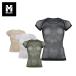 MILLETmi гонки ключ нижний одежда First re year tops женский <2027>MIV01708 / LD DRYNAMIC MESH SS/LD dry Nami k сетка SS